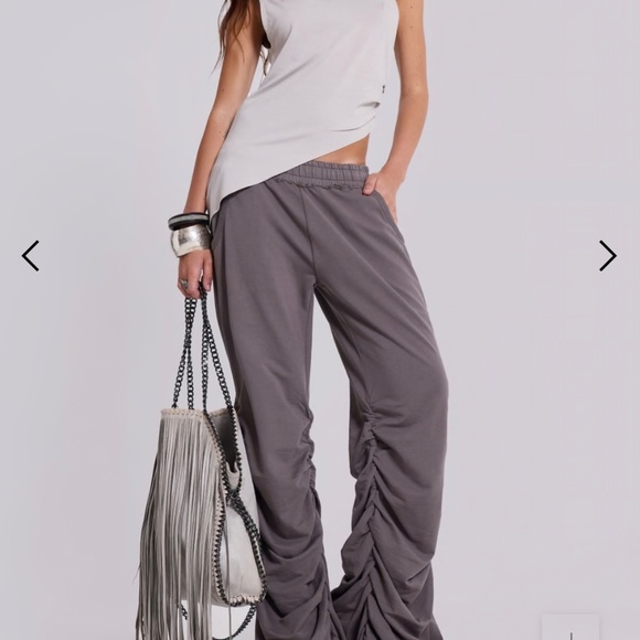 Jaded London Emora runched  joggers, new with tags extra small THESE COST $155 - Picture 2 of 8